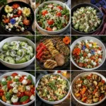Keto Salate, Gemüse, Beilage, Grillbeilage, Beilage zum Grillen, Sammlung, Beste, KetoChameleons