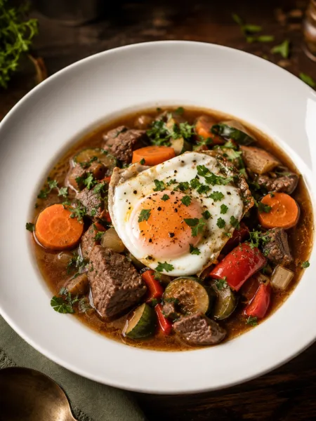 Bife Koyguan, Keto, Eintopf, Paraguay, Rindfleisch, Rindfleisch Eintopf, WM Gericht, Südamerika, KetoChameleons