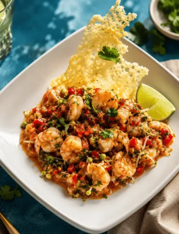 Garnelen, Keto, Ceviche, Ecuador, WM Gericht, KetoChameleons