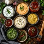 Keto Dips, Soßen, Grillen, Sammlung, Rezepte, KetoChameleons