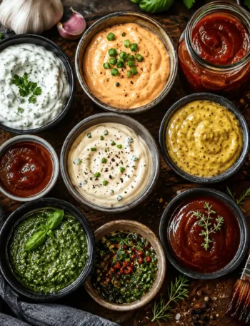 Keto Dips, Soßen, Grillen, Sammlung, Rezepte, KetoChameleons