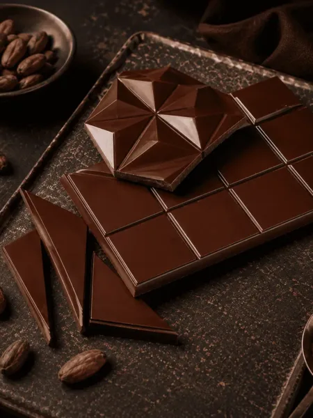 Keto Schokolade dunkel, Bean to bar, conchieren, KetoChameleons
