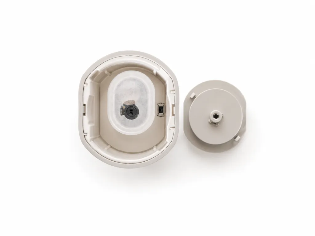Applikator mit Sensor Sibio Sensor im Langzeittest: Meine Erfahrungen mit kontinuierlicher Ketosemessung, Fasten, Ernährung, Bewegung und den Grenzen der Messwerte.