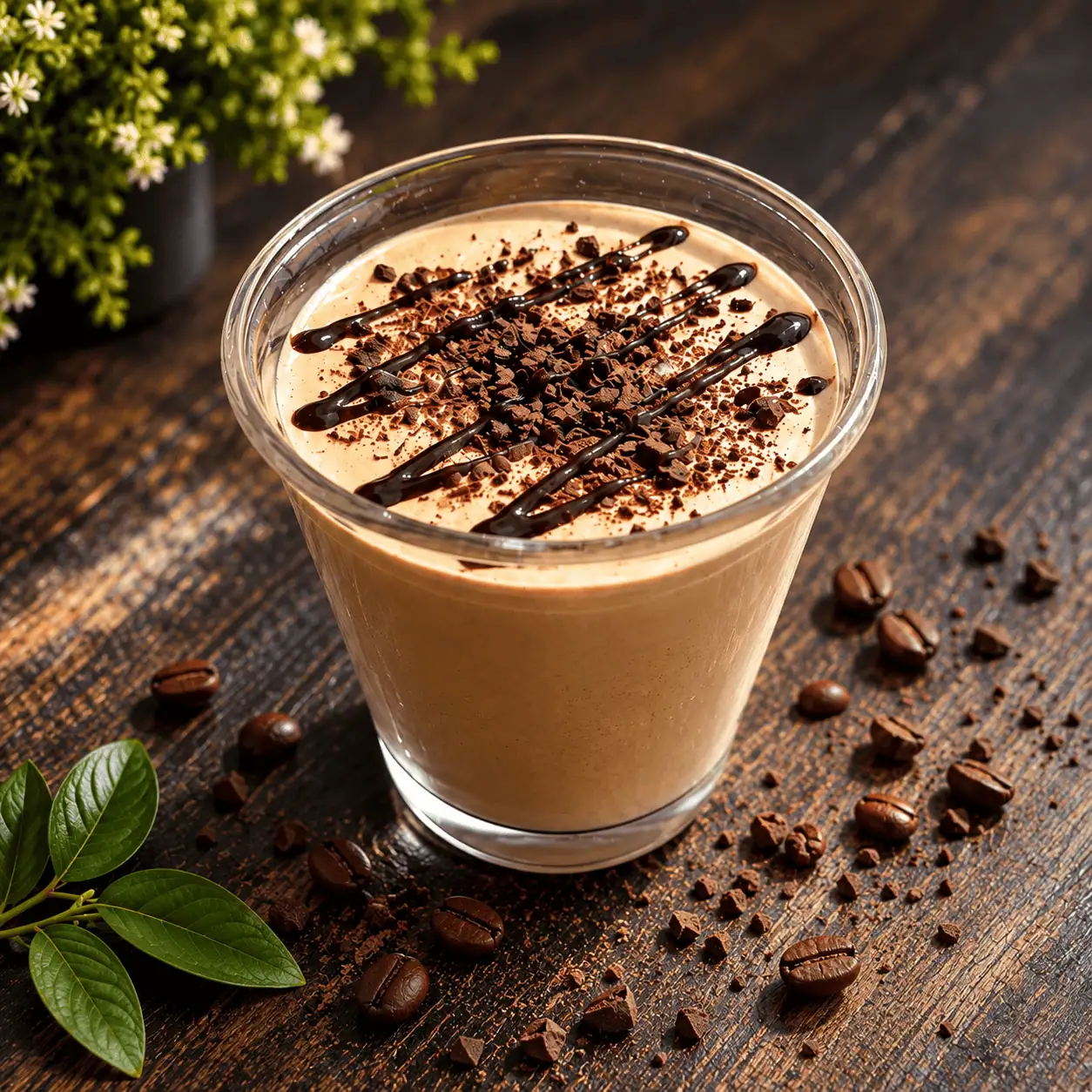 Keto Cappuccino Creme, Keto Dessert, Nachtisch, Kaffee, KetoChameleons