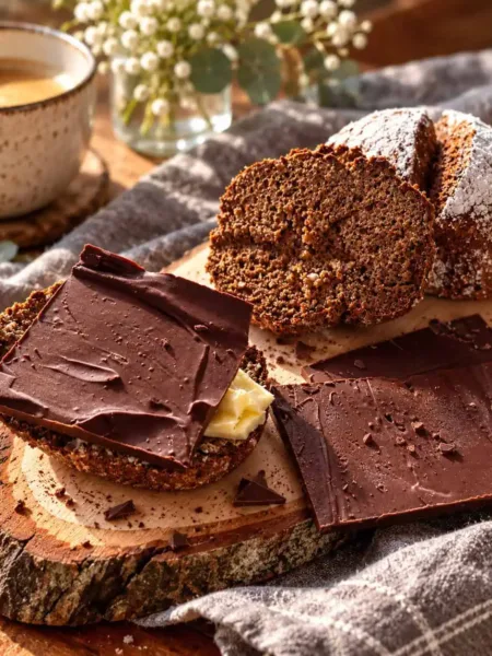 Keto Leinsamenbrötchen mit selbstgemachter Schokolade, Brötchen, Frühstück, Leinsamen, Creatin, Skyr, glutenfrei, Eszet, KetoChameleons