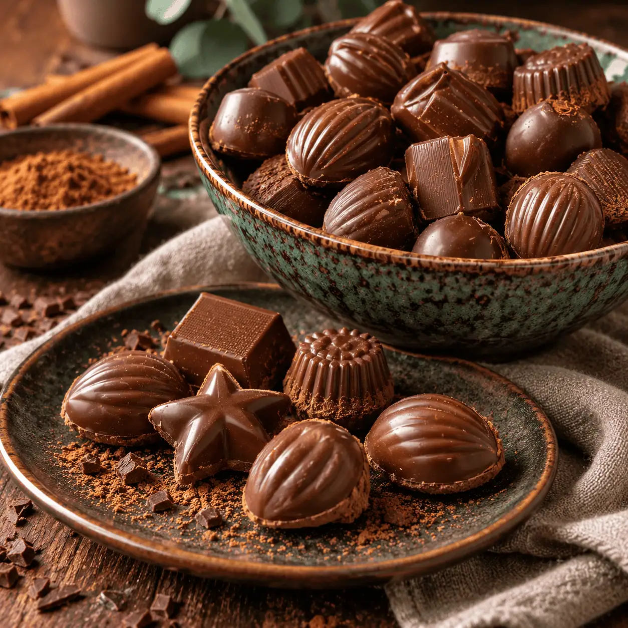 Zimt Pralinen, Keto Zimtpralinen, Zimt, Pralinen, wie Lindt, zuckerfrei, Schokolade, naschen, Weihnachten, KetoChameleons